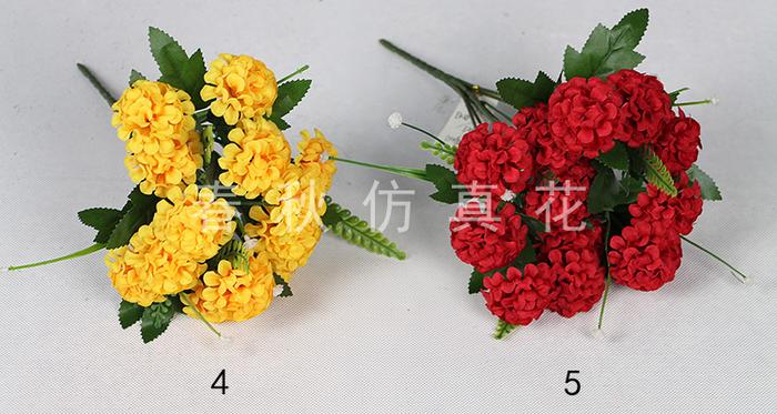 Artificial flower fork 14 heads of seven beads home decor artificial flower of Chrysanthemum Chrysanthemum corsage