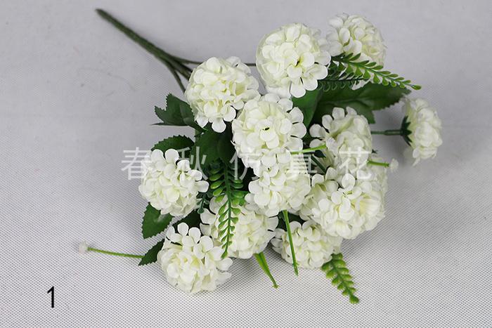 Artificial flower fork 14 heads of seven beads home decor artificial flower of Chrysanthemum Chrysanthemum corsage
