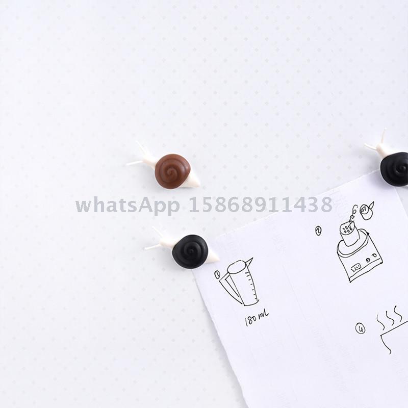 Slingifts 5PCS Snail Stereo Style 3D Refrigerator Magnetic Message Board Stickers Blackboard Magnetic Home Decor Gift