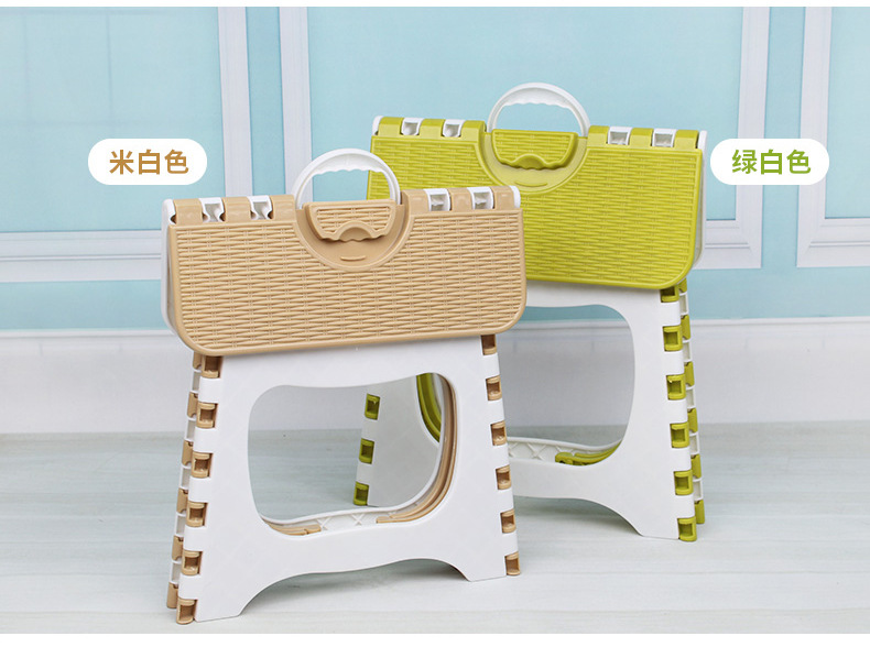 Household Thickened Plastic Folding Stool Outdoor Portable Folding Chair Train Stool Maza Adult Small Bench Household Thickened Plastic Folding Stool Outdoor Portable Folding Chair Train Stool Maza Adult Small Bench