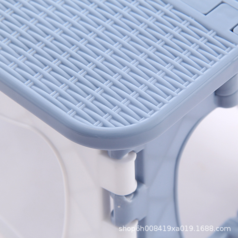 Portable Plastic Folding Stool Adult Home Use Mini Low Stool Outdoor Fishing Small Bench Children's Portable Small Chair