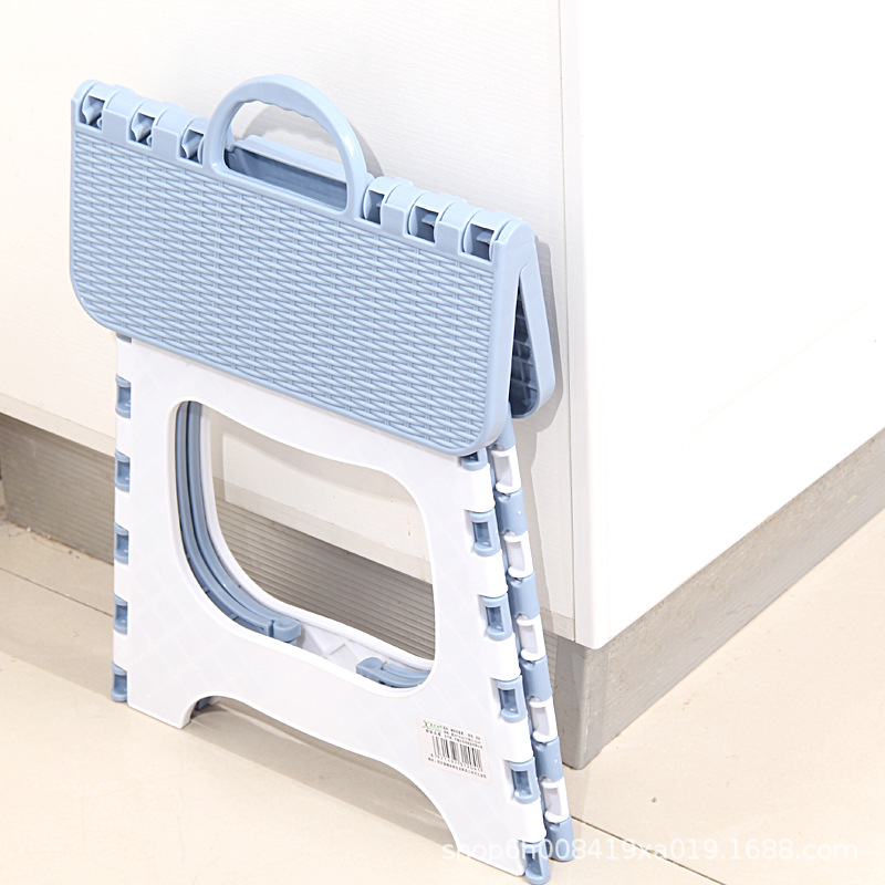 Portable Plastic Folding Stool Adult Home Use Mini Low Stool Outdoor Fishing Small Bench Children's Portable Small Chair