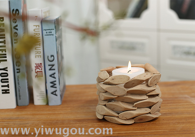 Creative Gifts Wedding Home Furnishings wood candle Table crafts Wooden Ornaments Custom