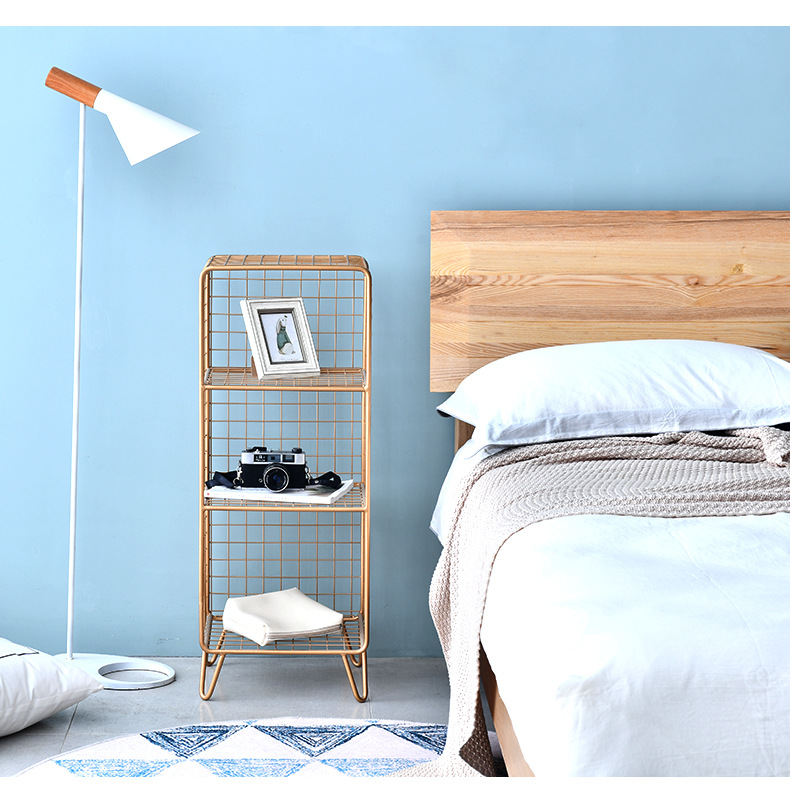 Instagram web celebrity bookshelf tieyi shelving Nordic living room floor corner creative shelving bedroom bay window shelving Instagram web celebrity bookshelf tieyi shelving Nordic living room floor corner creative shelving bedroom bay window shelving