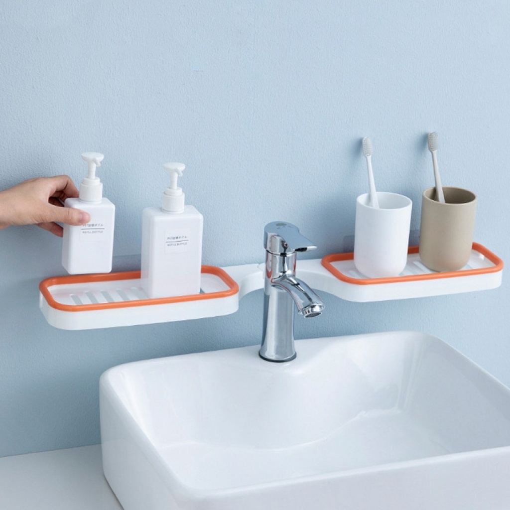 Bathroom Countertop Storage Rack Liquid Shampoo Shower Gel Storage Rack Punch-Free Corner Bottle & Can Storage Rack Bathroom Countertop Storage Rack Liquid Shampoo Shower Gel Storage Rack Punch-Free Corner Bottle & Can Storage Rack