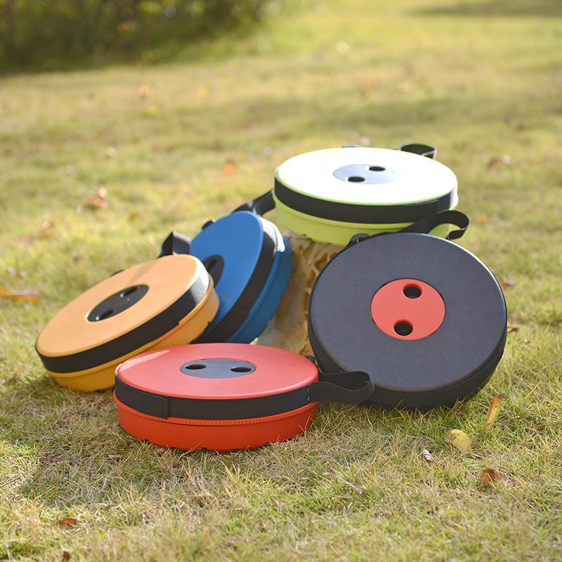 Retractable Folding Stool Outdoor Products Portable Camping Plastic Products Internet Celebrity Same Telescopic Chair Factory Direct Supply... +
