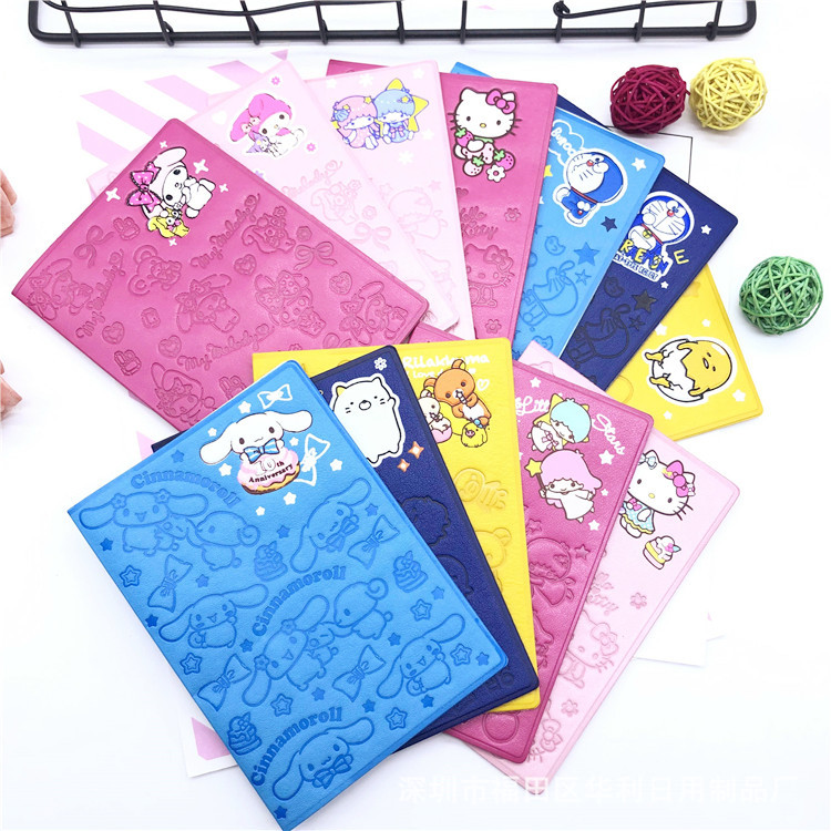 New Cinnamoroll Babycinnamoroll Corner Creature Gemini Pu Passport Holder Short Passport Cover Document Package Spot