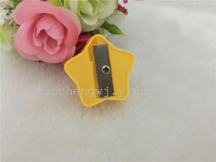 Cute star shape pencil sharpener pencil sharpener pencil sharpener, stationery wholesale Cute star shape pencil sharpener pencil sharpener pencil sharpener, stationery wholesale