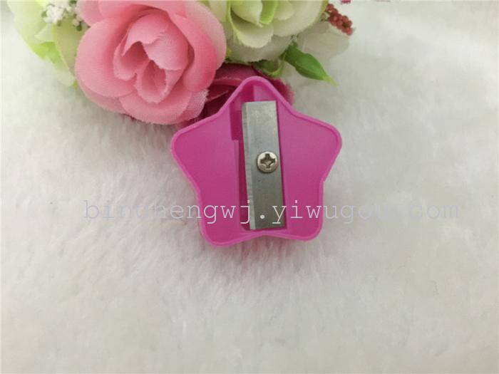 Cute star shape pencil sharpener pencil sharpener pencil sharpener, stationery wholesale Cute star shape pencil sharpener pencil sharpener pencil sharpener, stationery wholesale