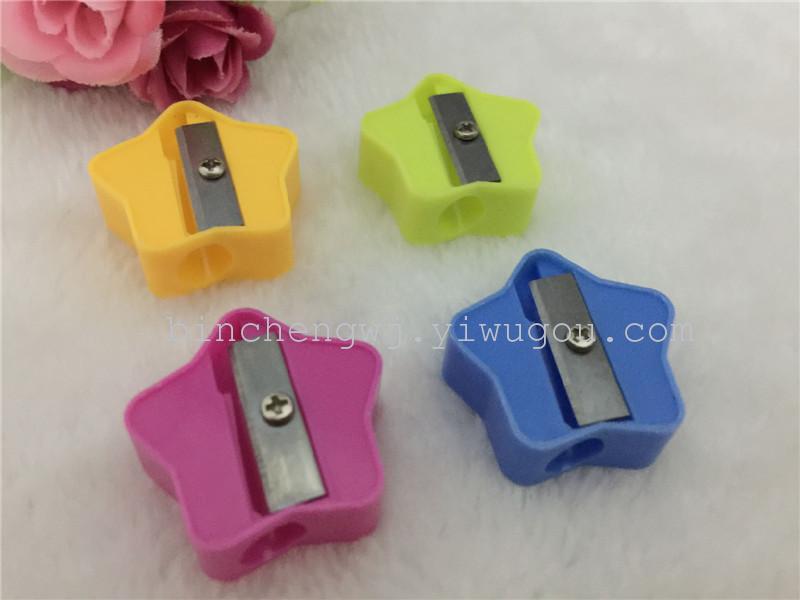 Cute star shape pencil sharpener pencil sharpener pencil sharpener, stationery wholesale