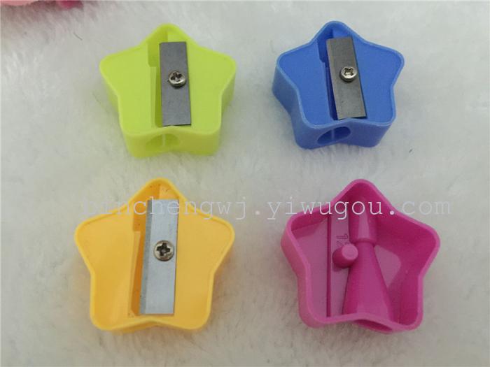 Cute star shape pencil sharpener pencil sharpener pencil sharpener, stationery wholesale Cute star shape pencil sharpener pencil sharpener pencil sharpener, stationery wholesale