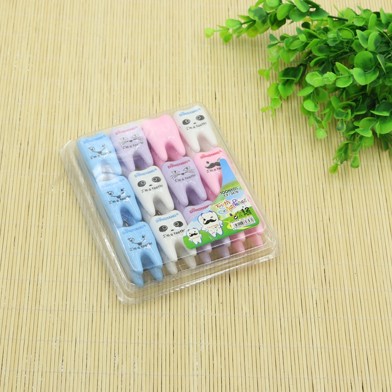 Teeth Shape Pencil Shapper Pencil Sharpener Creative Cute Cartoon Pencil Sharpener