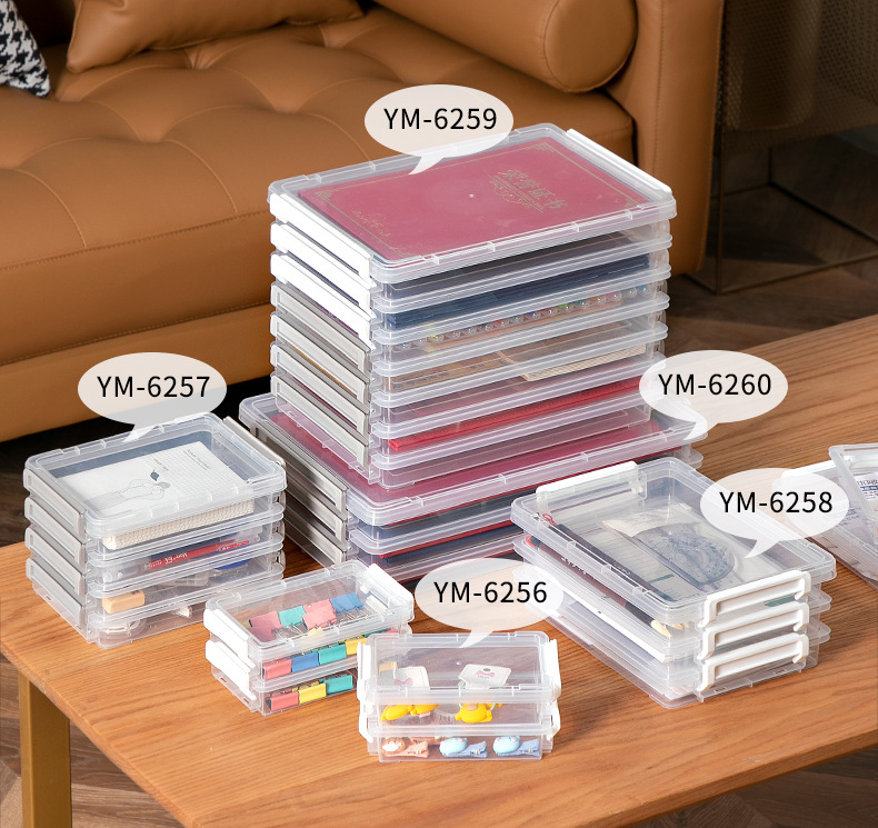 Household Certificate Storage Bag and Storage Box A4 Transparent File Box Put Important Documents Household Register Box Information Organizing Folders Household Certificate Storage Bag and Storage Box A4 Transparent File Box Put Important Documents Household Register Box Information Organizing Folders