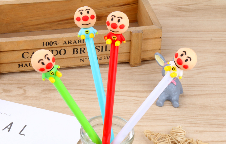 Cute Cartoon Creativity Smiley Doll Villain Gel Pen Red Nose Clown Smiley Black Gel Ink Pen Student Pen Cute Cartoon Creativity Smiley Doll Villain Gel Pen Red Nose Clown Smiley Black Gel Ink Pen Student Pen
