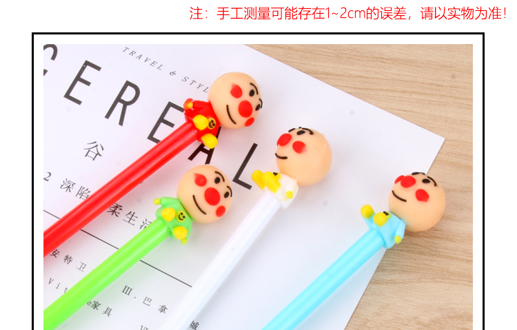 Cute Cartoon Creativity Smiley Doll Villain Gel Pen Red Nose Clown Smiley Black Gel Ink Pen Student Pen Cute Cartoon Creativity Smiley Doll Villain Gel Pen Red Nose Clown Smiley Black Gel Ink Pen Student Pen
