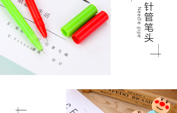 Cute Cartoon Creativity Smiley Doll Villain Gel Pen Red Nose Clown Smiley Black Gel Ink Pen Student Pen Cute Cartoon Creativity Smiley Doll Villain Gel Pen Red Nose Clown Smiley Black Gel Ink Pen Student Pen