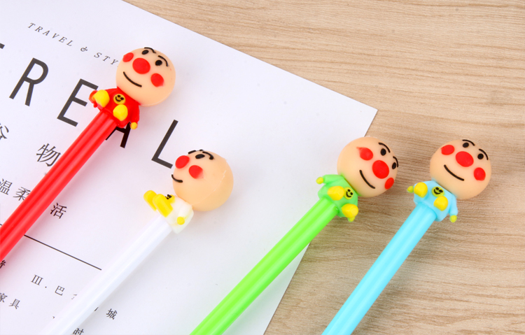 Cute Cartoon Creativity Smiley Doll Villain Gel Pen Red Nose Clown Smiley Black Gel Ink Pen Student Pen Cute Cartoon Creativity Smiley Doll Villain Gel Pen Red Nose Clown Smiley Black Gel Ink Pen Student Pen