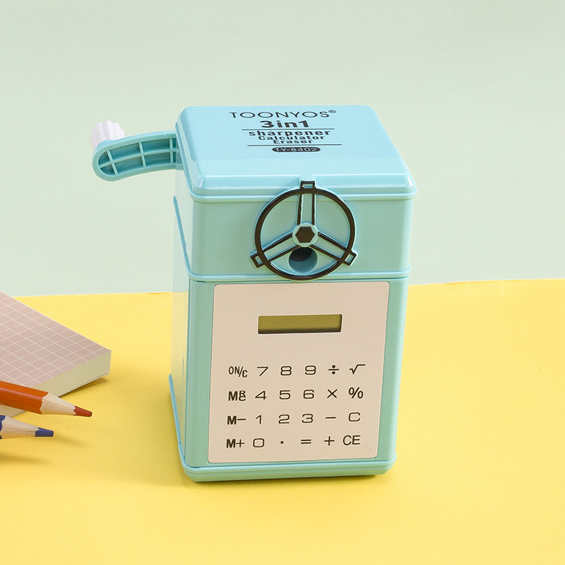 Creative hand pencil sharpener computer eraser 3 and 1 Creative hand pencil sharpener computer eraser 3 and 1