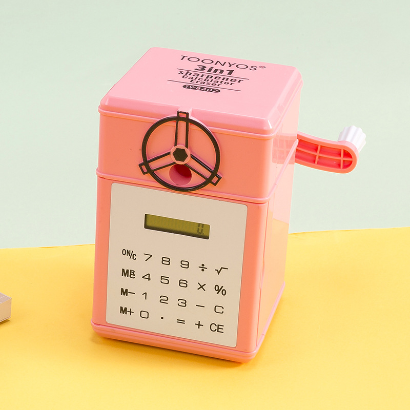 Creative hand pencil sharpener computer eraser 3 and 1 Creative hand pencil sharpener computer eraser 3 and 1