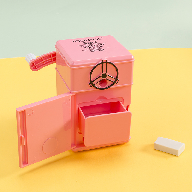 Creative hand pencil sharpener computer eraser 3 and 1 Creative hand pencil sharpener computer eraser 3 and 1