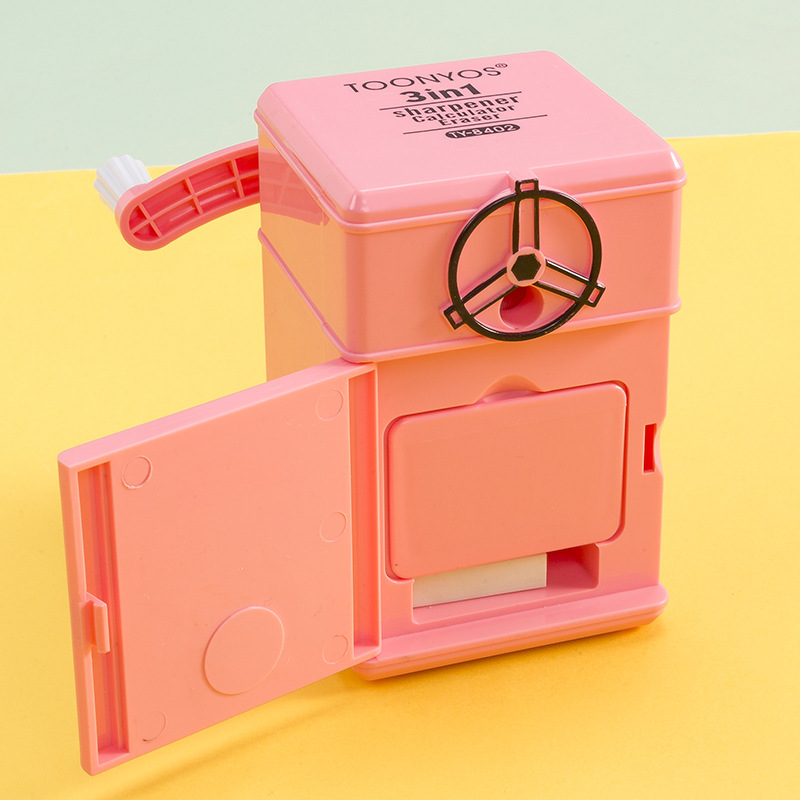 Creative hand pencil sharpener computer eraser 3 and 1 Creative hand pencil sharpener computer eraser 3 and 1