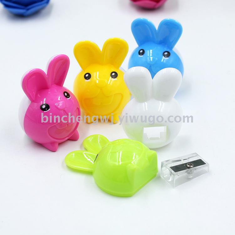 Rabbit pencil Sharpener Big tooth rabbit pencil sharpener cartoon student pencil sharpener stationery wholesale Rabbit pencil Sharpener Big tooth rabbit pencil sharpener cartoon student pencil sharpener stationery wholesale
