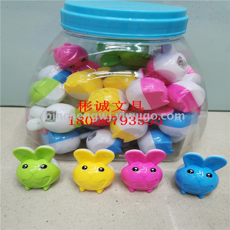 Rabbit pencil Sharpener Big tooth rabbit pencil sharpener cartoon student pencil sharpener stationery wholesale Rabbit pencil Sharpener Big tooth rabbit pencil sharpener cartoon student pencil sharpener stationery wholesale
