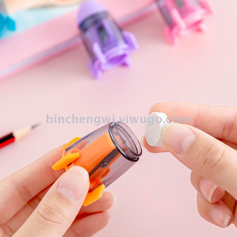 Aircraft pencil sharpener single-hole pencil sharpener student pencil sharpener learning stationery wholesale Aircraft pencil sharpener single-hole pencil sharpener student pencil sharpener learning stationery wholesale