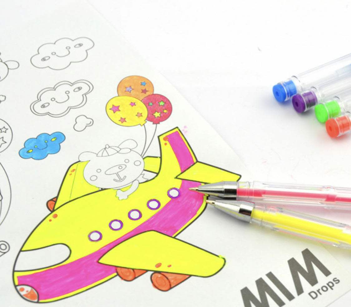 Colored Art Pen Fluorescent Pastel Highlight Gel Pen Office Supplies Student Pen Fluorescent Marker Flash Pen Colored Art Pen Fluorescent Pastel Highlight Gel Pen Office Supplies Student Pen Fluorescent Marker Flash Pen
