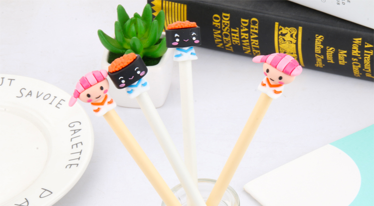 Silicone End Gel Pen Cartoon Villain Student Signature Pen Creative Cartoon Gel Ink Pen Writing Office Signature Silicone End Gel Pen Cartoon Villain Student Signature Pen Creative Cartoon Gel Ink Pen Writing Office Signature