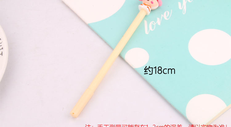 Silicone End Gel Pen Cartoon Villain Student Signature Pen Creative Cartoon Gel Ink Pen Writing Office Signature Silicone End Gel Pen Cartoon Villain Student Signature Pen Creative Cartoon Gel Ink Pen Writing Office Signature