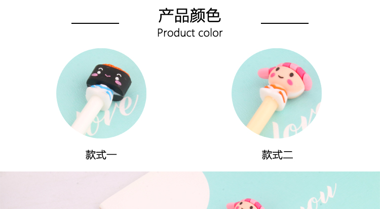 Silicone End Gel Pen Cartoon Villain Student Signature Pen Creative Cartoon Gel Ink Pen Writing Office Signature Silicone End Gel Pen Cartoon Villain Student Signature Pen Creative Cartoon Gel Ink Pen Writing Office Signature