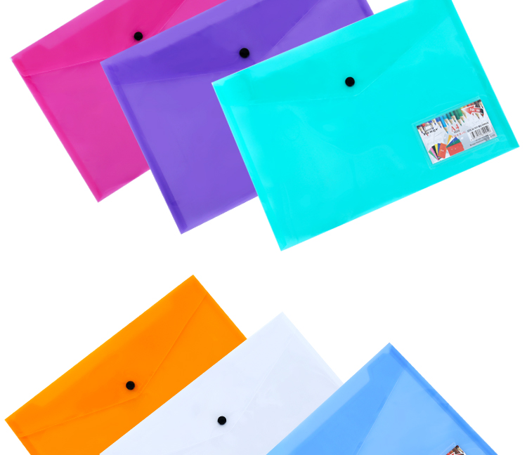 Bangge 12 Transparent Thickened File Bags Snap-on Information Bags Plastic Portfolio Student Hidden Hook Test Paper Storage Bag Bangge 12 Transparent Thickened File Bags Snap-on Information Bags Plastic Portfolio Student Hidden Hook Test Paper Storage Bag