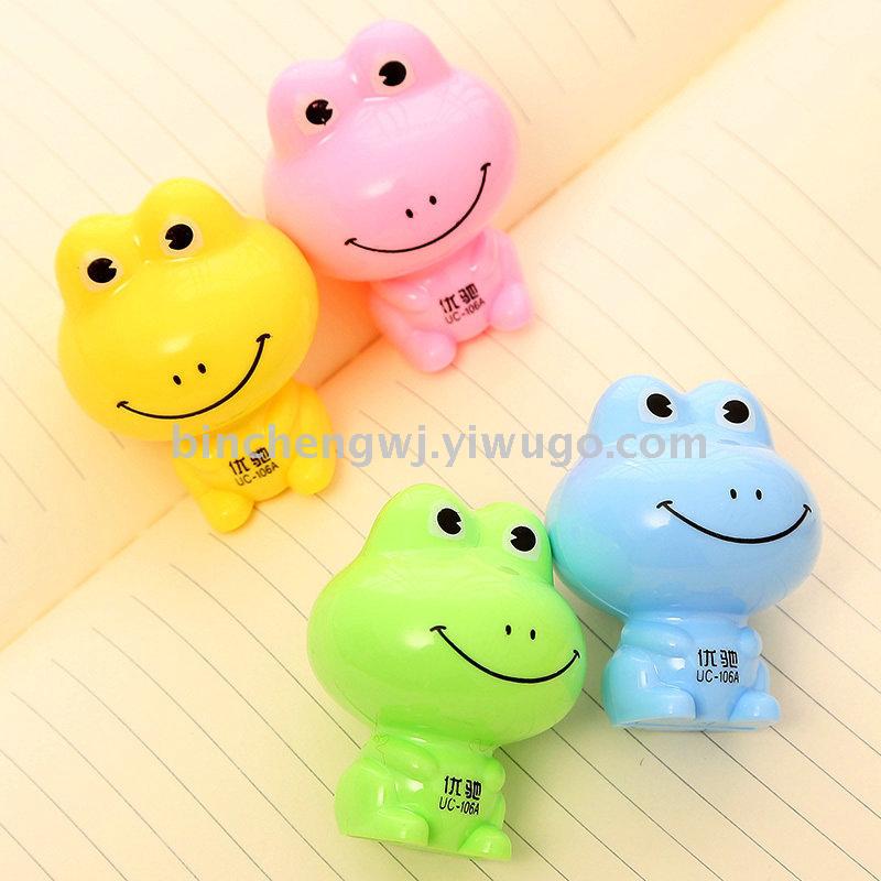 Cartoon Frog pencil Sharpener Student pencil sharpener animal pencil sharpener stationery Cartoon Frog pencil Sharpener Student pencil sharpener animal pencil sharpener stationery