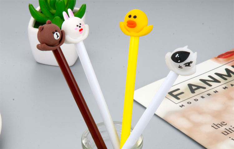 Cartoon Scarf Animal Gel Pen Cute Learning Stationery Ball Pen Creative Office Supplies Signature Pen Factory Direct Sales Cartoon Scarf Animal Gel Pen Cute Learning Stationery Ball Pen Creative Office Supplies Signature Pen Factory Direct Sales