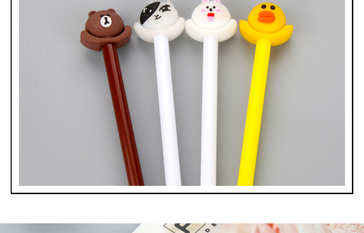 Cartoon Scarf Animal Gel Pen Cute Learning Stationery Ball Pen Creative Office Supplies Signature Pen Factory Direct Sales Cartoon Scarf Animal Gel Pen Cute Learning Stationery Ball Pen Creative Office Supplies Signature Pen Factory Direct Sales