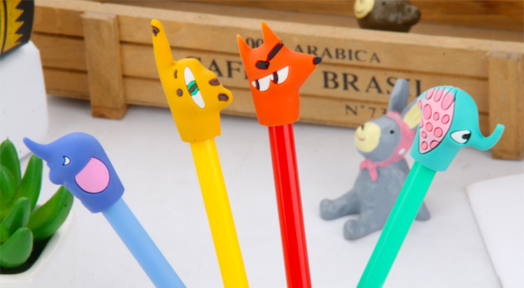 Cartoon Long Nose Animal Gel Pen Cute Student Exam Water-Based Paint Pen Creative Stationery Signature Pen Factory Wholesale Cartoon Long Nose Animal Gel Pen Cute Student Exam Water-Based Paint Pen Creative Stationery Signature Pen Factory Wholesale