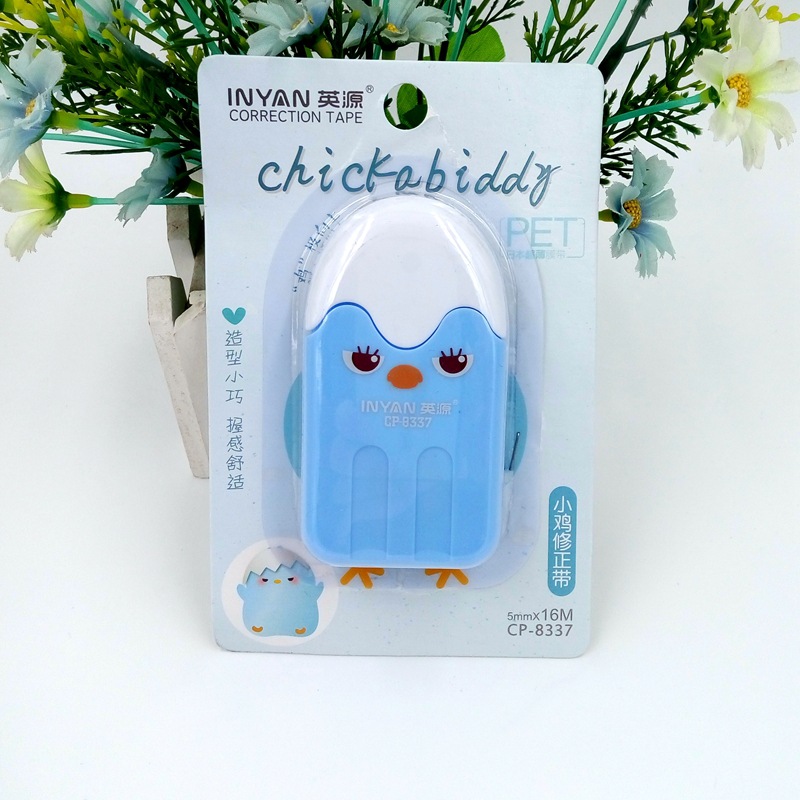 Hot Sale Japan and South Korea Stationery Cartoon Chick Correction Tape Environmental Protection Correction Tape Correction Tape Wholesale and Retail Can Be Customized Hot Sale Japan and South Korea Stationery Cartoon Chick Correction Tape Environmental Protection Correction Tape Correction Tape Wholesale and Retail Can Be Customized