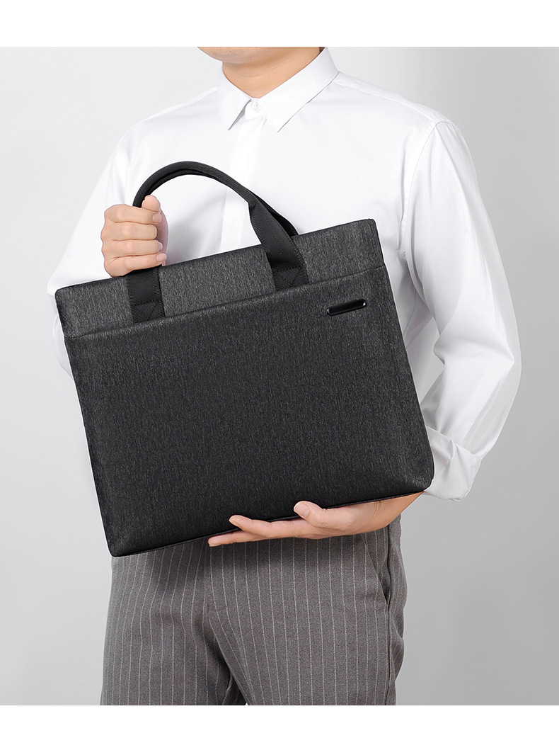 Hand-Carrying Document Information Bag Computer Bag Business Office Conference Bag Printing Advertising High-End Briefcase Wholesale Hand-Carrying Document Information Bag Computer Bag Business Office Conference Bag Printing Advertising High-End Briefcase Wholesale