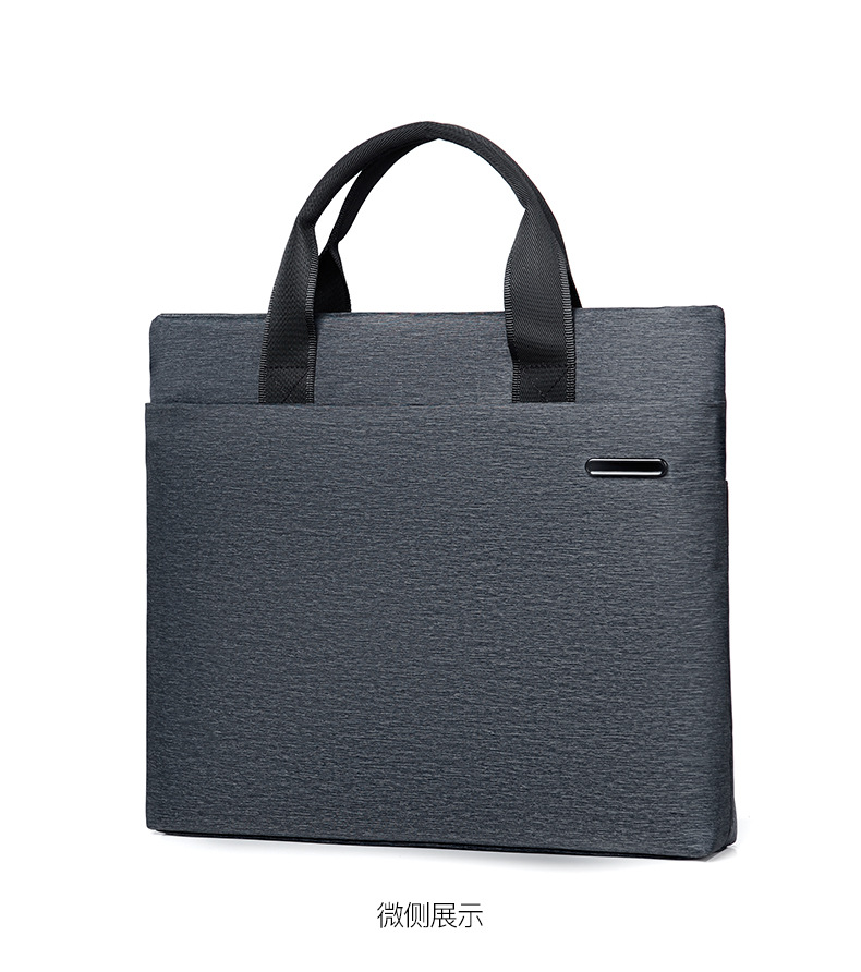 Hand-Carrying Document Information Bag Computer Bag Business Office Conference Bag Printing Advertising High-End Briefcase Wholesale Hand-Carrying Document Information Bag Computer Bag Business Office Conference Bag Printing Advertising High-End Briefcase Wholesale