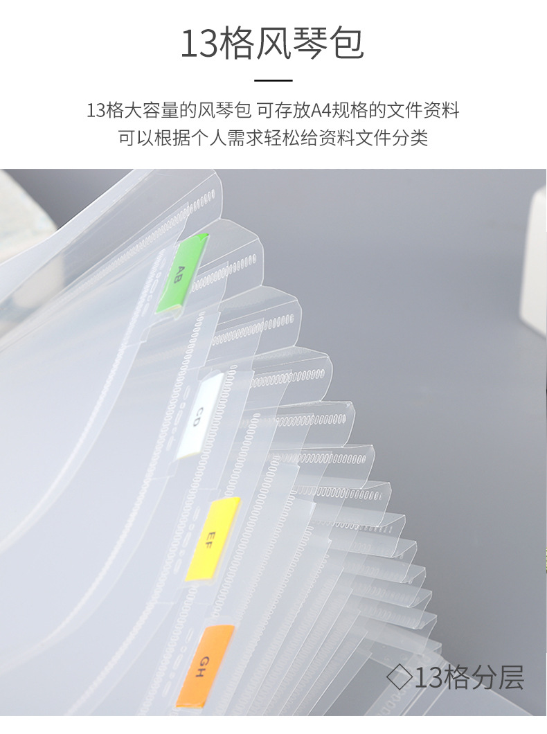 A4 Cartoon Transparent Totoro Folder Information Bag 13 Grid Pp Student Test Paper Storage Stationery Portable Organ Bag A4 Cartoon Transparent Totoro Folder Information Bag 13 Grid Pp Student Test Paper Storage Stationery Portable Organ Bag
