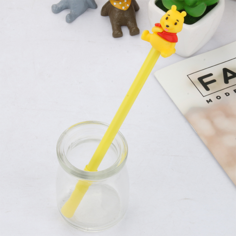 Cute Cartoon Three-Dimensional Ribbon Bear Gel Pen Creative Student Office Supplies Black Gel Ink Pen Signature Pen Cute Cartoon Three-Dimensional Ribbon Bear Gel Pen Creative Student Office Supplies Black Gel Ink Pen Signature Pen