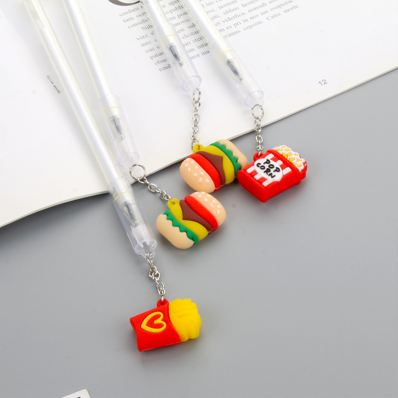 Creative Pendant Pendant Gel Pen Student Stationery KFC Pendant Signature Pen Office Supplies Gift Pen Creative Pendant Pendant Gel Pen Student Stationery KFC Pendant Signature Pen Office Supplies Gift Pen