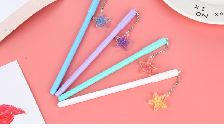Factory Direct Sales New Cartoon Starfish Pendant Gel Pen Internet Celebrity Pendant Pendant Pendant Pen Wind Chime Black Gel Pen Factory Direct Sales New Cartoon Starfish Pendant Gel Pen Internet Celebrity Pendant Pendant Pendant Pen Wind Chime Black Gel Pen