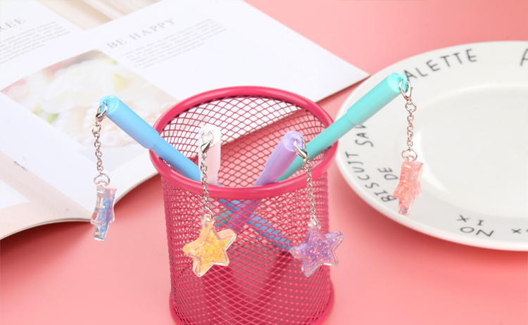 Factory Direct Sales New Cartoon Starfish Pendant Gel Pen Internet Celebrity Pendant Pendant Pendant Pen Wind Chime Black Gel Pen Factory Direct Sales New Cartoon Starfish Pendant Gel Pen Internet Celebrity Pendant Pendant Pendant Pen Wind Chime Black Gel Pen