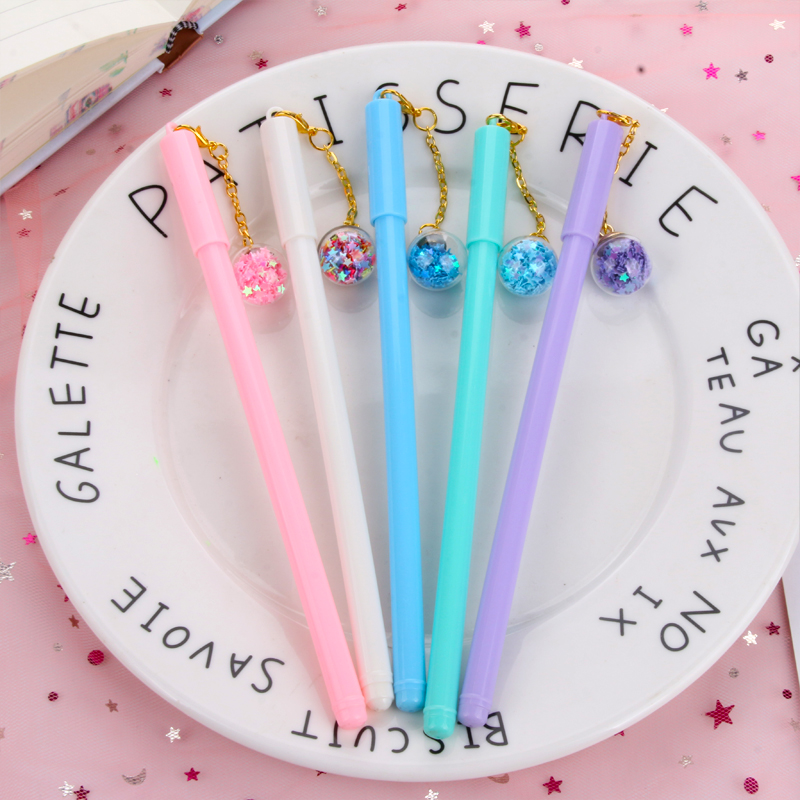 Japanese and Korean Creative New Cartoon XINGX Pendant Gel Pen Student School Supplies Stationery Wholesale Customizable Logo