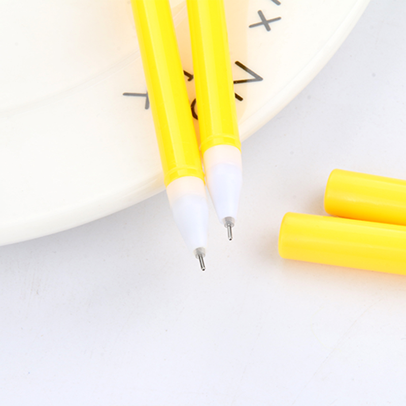 Cartoon Minions Gel Pen Creative Stationery Cute Student Ball Pen Office Supplies Black Signature Pen Wholesale