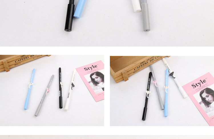 P-0680 Cartoon Creative Little Elephant Penholder Gel Pen Animal Black Gel Ink Pen Student Stationery P-0680 Cartoon Creative Little Elephant Penholder Gel Pen Animal Black Gel Ink Pen Student Stationery