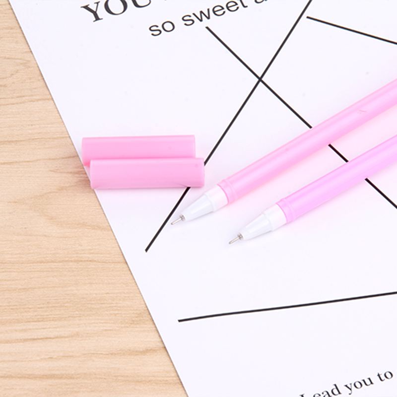 Factory Creative Pink Panther Gel Pen Cartoon Animal Tiger Head Black Gel Ink Pen Students&#039; Office Stationery