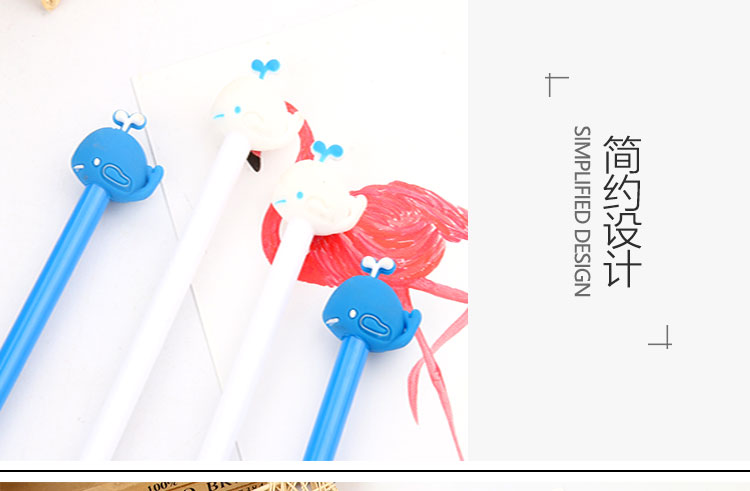 Cute Cartoon Creativity Water Spray Whale Gel Pen Creative Water-Based Paint Pen Black Signature Pen Students' Supplies Cute Cartoon Creativity Water Spray Whale Gel Pen Creative Water-Based Paint Pen Black Signature Pen Students' Supplies